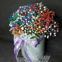 Композиция «Радость» из гипсофил