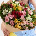 букет из алстромерий из альстромерий