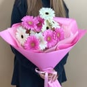 Букет из разноцветных Гербер