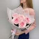 Букет «5 пионовидных роз»