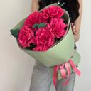 Букет «Нежное сердце» из роз