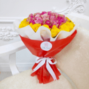 Букет из 51 розы "Память о лете"