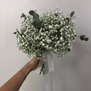 Букет невесты из гипсофилы