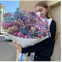 Монобукет из гипсофилы