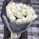 Букет «Белые паруса» из роз