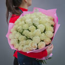 Букет 51 белая роза