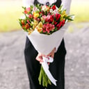 Букет «15 Альстромерии микс»