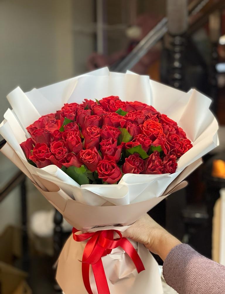 Букет «Мечты о Париже» из роз