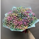 Букет разноцветной гипсофилы