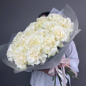 Букет из белых французских роз