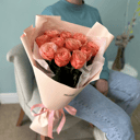 Букет из 11 роз сорта Kahala Primarosa