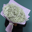 Нежный Букет Белой Гипсофилы