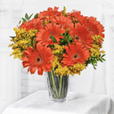 Букет «Золотая пора» из гербер