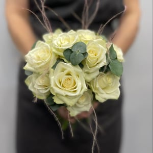 Свадебный букет из роз