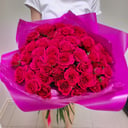 Букет «Малиновый джем» из роз