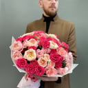 Букет «Пионовидный рай»