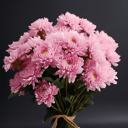 Букет «Коралловая фантазия» из хризантем