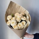 Букет «Роза кустовая кремовая»