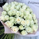 Букет «51 белых роз»