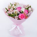 Букет «Розовый горизонт»