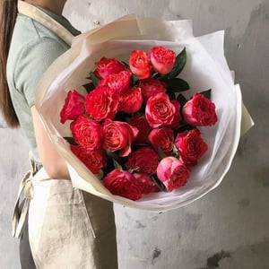 Букет «Прекрасные красные розы»