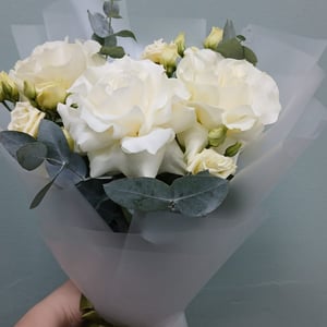 Букет «Мотылек» из эустом