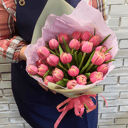 Букет «Тюльпаны пионовидные 25»