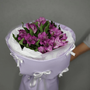 Букет «Альстромерийная гармония»