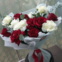 Букет «Идеальный дуэт» из роз