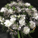 Корзина с цветами «Романтика» из хризантем