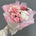 Букет-комплимент в розовых тонах