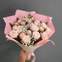 Букет «Кустовая роза Мадам бомбастик»