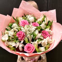 Букет «Мелодия души» из альстромерий и роз