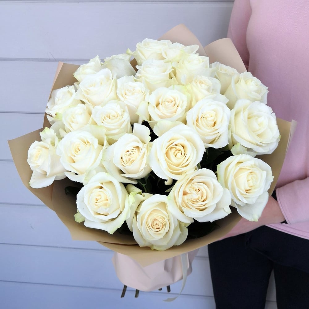 Букет «25 Белых роз»