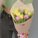 Букет пионовидных тюльпанов