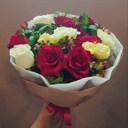 Букет «Тайный сад» из роз