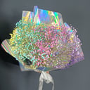 светящийся букет из гипсофил