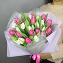 Нежный букет из тюльпанов