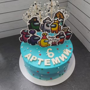 Торт Among Us