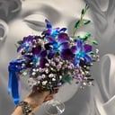 Композиция в бокале из гипсофил