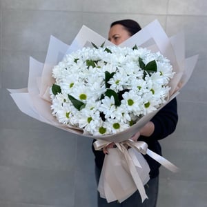 Букет «Полюшко» из хризантем