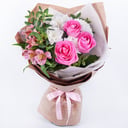 Букет «Танец в розовом саду»
