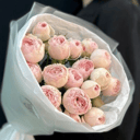 Букет «5 веточек кустовых пионовидных роз»