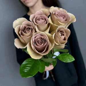 Монобукет необычных роз