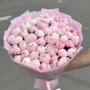 Букет «51 розовый пион»