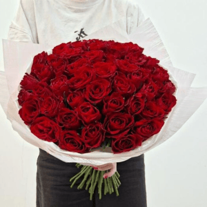 Букет из 51 красных роз Кения