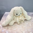 Игрушка ручной работы зайка