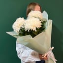 Букет «Хризантема одноцветоковая»