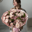 Букет «"Кустовая роза и альстромерия" №311»