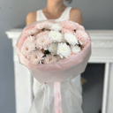 Букет «Хризантема фламинго»